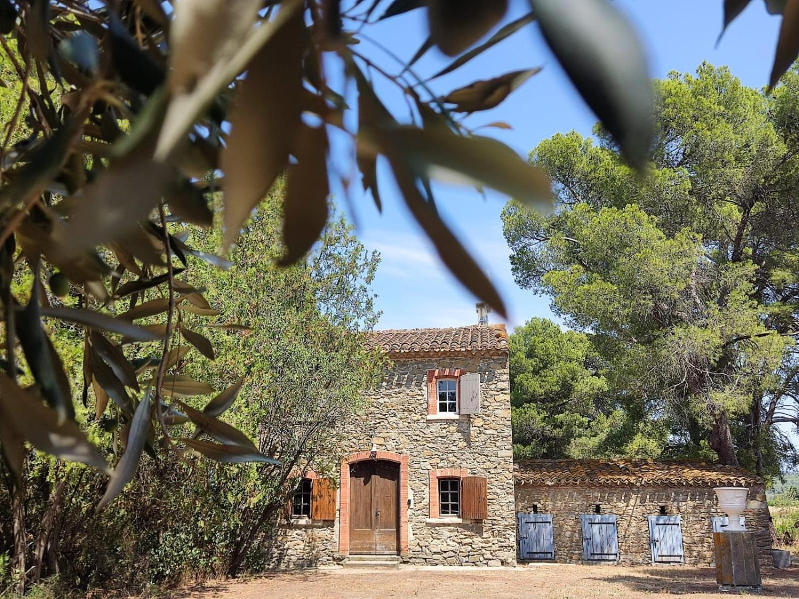 Mazet Du Chateau Joyeux De Violet Pépieux Kültér fotó
